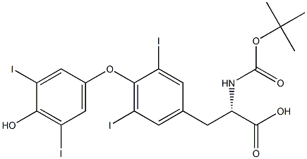 N-(tert-Butyloxy)carbonyl-L-thyroxine CAS#: 88404-22-2