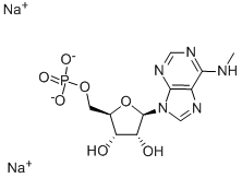 N6-METHYLADENOSINE 5'-MONOPHOSPHATE SODIUM SALT CAS#: 81921-35-9