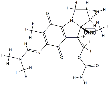 N(6)-((dimethylamino)methylene)mitomycin C CAS#: 88949-01-3