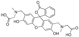 N,N'-[(3',6'-dihydroxy-3-oxospiro[isobenzofuran-1(3H),9'-[9H]xanthene]-2',7'-diyl)bis(methylene)]bis[N-methylglycine] CAS#: 84522-13-4