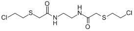 N,N'-Ethylene-bis(2-chloroethylthio)acetamide CAS#: 870-05-3