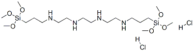 N,N'-bis[2-[[3-(trimethoxysilyl)propyl]amino]ethyl]ethylenediamine dihydrochloride CAS#: 84962-99-2