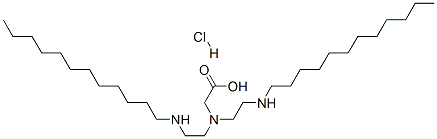 N,N-bis[2-(dodecylamino)ethyl]-glycine monohydrochloride CAS#: 84030-30-8