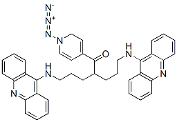 N,N'-bis(9-acridinyl)-4-aza-4-(4-azidobenzoyl)-1,7-diaminoheptane CAS#: 81340-55-8