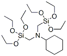 N,N-bis[(triethoxysilyl)methyl]cyclohexylamine CAS#: 80228-87-1