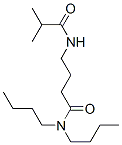 N,N-dibutyl-4-(2-methylpropanoylamino)butanamide CAS#: 82024-04-2