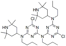 N,N'-dibutyl-N-[4-[butyl(2,2,6,6-tetramethyl-4-piperidyl)amino]-6-chloro-1,3,5-triazin-2-yl]-6-chloro-N'-(2,2,6,6-tetramethyl-4-piperidyl)-1,3,5-triazine-2,4-diamine CAS#: 85665-72-1