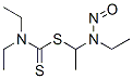 N,N-diethyl-1-[1-(ethyl-nitroso-amino)ethylsulfanyl]methanethioamide CAS#: 82846-53-5
