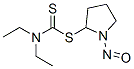 N,N-diethyl-1-(1-nitrosopyrrolidin-2-yl)sulfanyl-methanethioamide CAS#: 82846-54-6