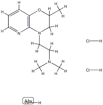 N,N-dimethyl-2-(8-methyl-7-oxa-2,10-diazabicyclo[4.4.0]deca-2,4,11-tri en-10-yl)ethanamine trihydrochloride CAS#: 86979-80-8