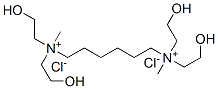 N,N'-hexane-1,6-diylbis[bis(2-hydroxyethyl)methylammonium] dichloride CAS#: 85117-93-7