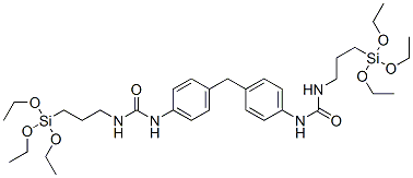 N,N''-(methylenedi-p-phenylene)bis[N'-[3-(triethoxysilyl)propyl]urea] CAS#: 85586-48-7