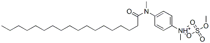 N,N,N-trimethyl-4-[(1-oxooctadecyl)amino]anilinium methyl sulphate CAS#: 82432-28-8