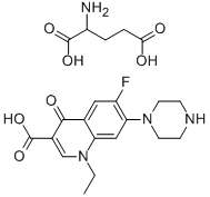 NORFLOXACIN GLUTAMATE CAS#: 85181-48-2