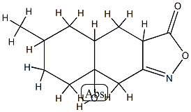 Naphth[2,3-c]isoxazol-3(3aH)-one, 4,4a,5,6,7,8,8a,9-octahydro-8a-hydroxy-6-methyl- (9CI) CAS#: 804441-05-2