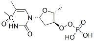 O(4)-methylthymidine monophosphate CAS#: 88254-08-4