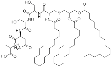 PAM3-CYS-SER-SER-ASN-ALA-OH CAS#: 87173-03-3