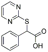 PHENYL(PYRIMIDIN-2-YLSULFANYL) ACETIC ACID CAS#: 87125-92-6