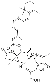 PHORBOL 12-RETINOATE 13-ACETATE, 4BETA CAS#: 80188-99-4