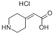 PIPERIDIN-4-YLIDENE-ACETIC ACID HYDROCHLORIDE CAS#: 84839-57-6