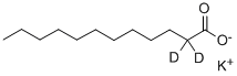 POTASSIUM DODECANOATE-2,2-D2 CAS#: 82867-25-2