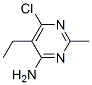 PYRIMIDINE, 4-AMINO-6-CHLORO-5-ETHYL-2-METHYL- CAS#: 89728-40-5