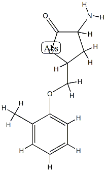 Pentonic acid, 2-amino-2,3-dideoxy-5-O-(2-methylphenyl)-, gamma-lactone (9CI) CAS#: 807269-91-6