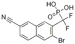 Phosphonic acid, [(3-broMo-7-cyano-2-naphthalenyl)difluoroMethyl]- (9CI) CAS#: 809272-64-8