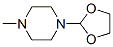 Piperazine, 1-(1,3-dioxolan-2-yl)-4-methyl- (9CI) CAS#: 84033-69-2