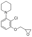 Piperidine, 1-[2-chloro-3-(oxiranylmethoxy)phenyl]- CAS#: 88577-18-8