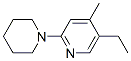 Piperidine, 1-(5-ethyl-4-methyl-2-pyridyl)- (8CI) CAS#: 802266-26-8