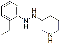 Piperidine, 3-[2-(o-ethylphenyl)hydrazino]- (8CI) CAS#: 801139-48-0