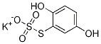Potassium S-(2,5-dihydroxyphenyl) thiosulfate CAS#: 88891-36-5
