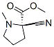 Proline, 2-cyano-1-methyl-, methyl ester (9CI) CAS#: 86138-64-9