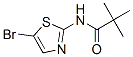 Propanamide,  N-(5-bromo-2-thiazolyl)-2,2-dimethyl- CAS#: 840493-84-7