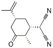Propanedinitrile, [(1R,2S,5R)-2-methyl-5-(1-methylethenyl)-3-oxocyclohexyl]- (9CI) CAS#: 807368-54-3