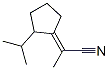 Propanenitrile, 2-[2-(1-methylethyl)cyclopentylidene]- (9CI) CAS#: 87184-46-1