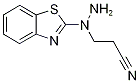 Propanenitrile,3-[1-(2-benzothiazolyl)hydrazino]-(9CI) CAS#: 86691-41-0