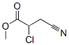 Propanoic acid, 2-chloro-3-cyano-, methyl ester (9CI) CAS#: 87175-23-3