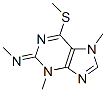 Purine, 2,3-dihydro-3,7-dimethyl-2-(methylimino)-6-(methylthio)- (8CI) CAS#: 802028-83-7