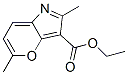 Pyrano[3,2-b]pyrrole-3-carboxylic acid, 2,5-dimethyl-, ethyl ester (9CI) CAS#: 806606-35-9