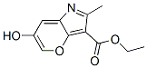 Pyrano[3,2-b]pyrrole-3-carboxylic acid, 6-hydroxy-2-methyl-, ethyl ester (9CI) CAS#: 807293-09-0