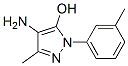 Pyrazol-5-ol, 4-amino-3-methyl-1-m-tolyl- (8CI) CAS#: 802257-11-0