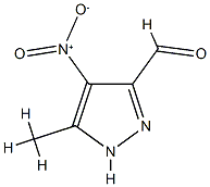 Pyrazole-3(or 5)-carboxaldehyde, 5(or 3)-methyl-4-nitro- (7CI) CAS#: 88893-76-9