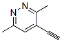 Pyridazine, 4-ethynyl-3,6-dimethyl- (9CI) CAS#: 86520-98-1