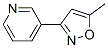 Pyridine, 3-(5-methyl-3-isoxazolyl)- (9CI) CAS#: 85903-32-8