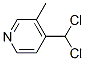 Pyridine, 4-(dichloromethyl)-3-methyl- (9CI) CAS#: 88237-11-0
