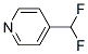 Pyridine, 4-(difluoromethyl)- (9CI) CAS#: 82878-62-4