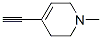 Pyridine, 4-ethynyl-1,2,3,6-tetrahydro-1-methyl- (9CI) CAS#: 87973-85-1