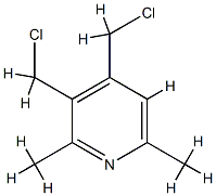 Pyridine,3,4-bis(chloromethyl)-2,6-dimethyl-(8CI) CAS#: 802045-00-7